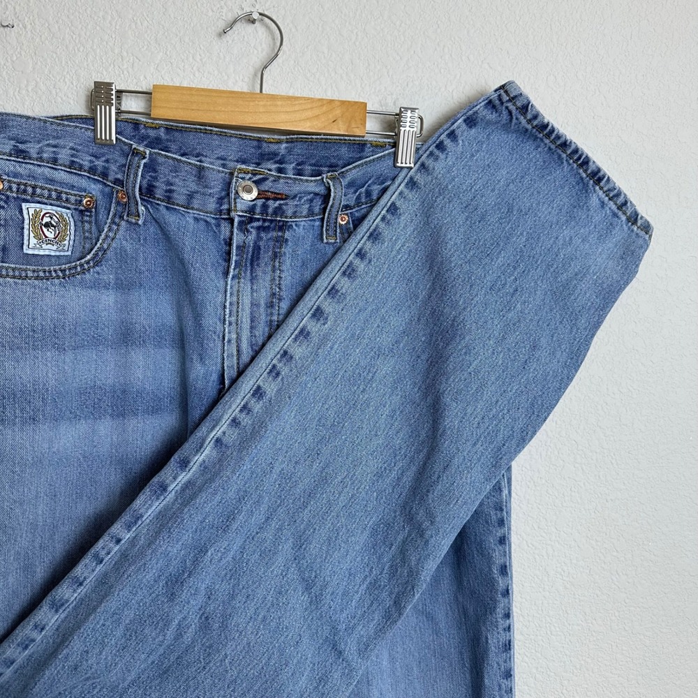 Cinch Mens Green Label Jeans 35x34 Medium Wash Straight Leg Denim Straight Leg